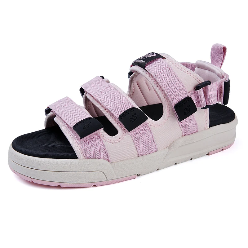 

Sandals for Women 2021 Summer Outdoor Beach Slippers Open Toe Slides Hook & Loop Casual Sandalias De Las Mujeres Claquette Femme