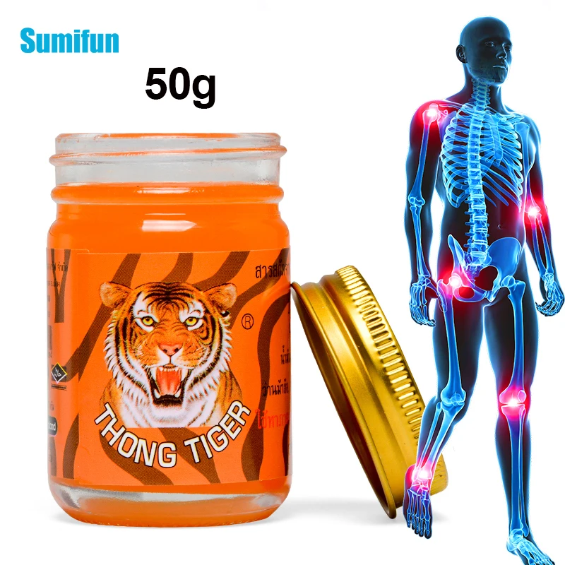 1 шт 50 г тайский тигровый бальзам травяная мазь медицинский пластырь
