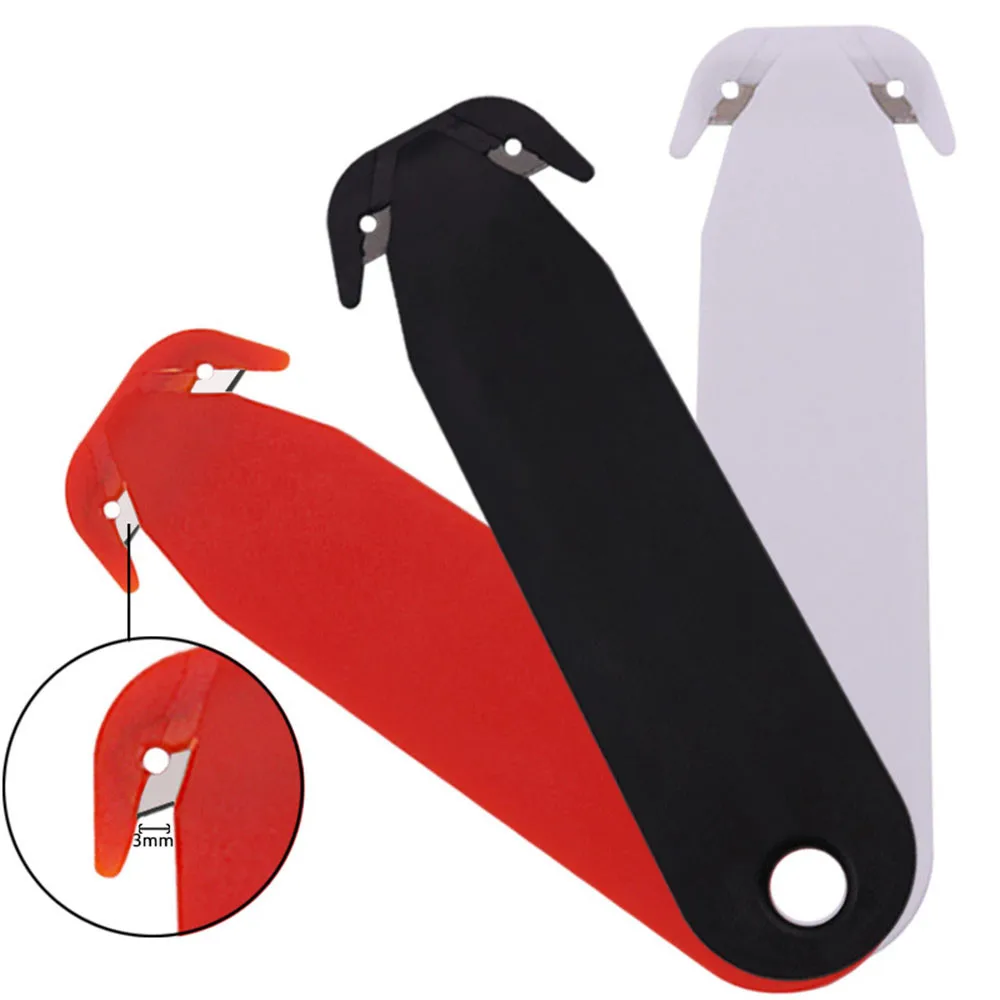 

Double-Edged Safety Box Cutter Multi Tool Metal Box Cutters Stainless Steel Safety Utility Cutter For Home Office Use