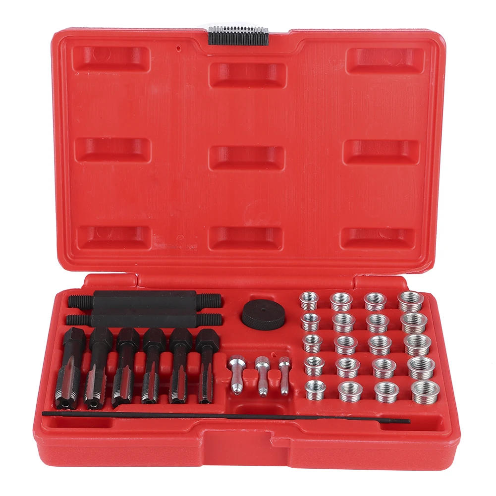 Набор для ремонта свечей зажигания набор 33 шт. аксессуары обслуживания головки