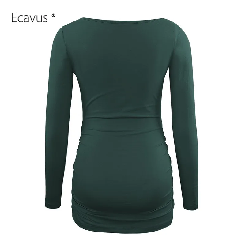 Женская одежда с длинными рукавами для беременных повседневные свободные топы