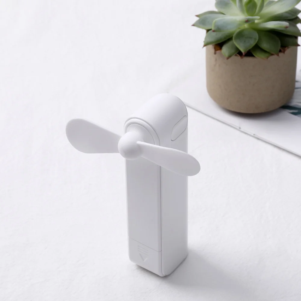 

Powstro Portable 2 In1 Rechargeable Mini Fan HandHeld Mini Fan Mini Fan Usb Summer Cooling Fan For Outdoor Travel Camping