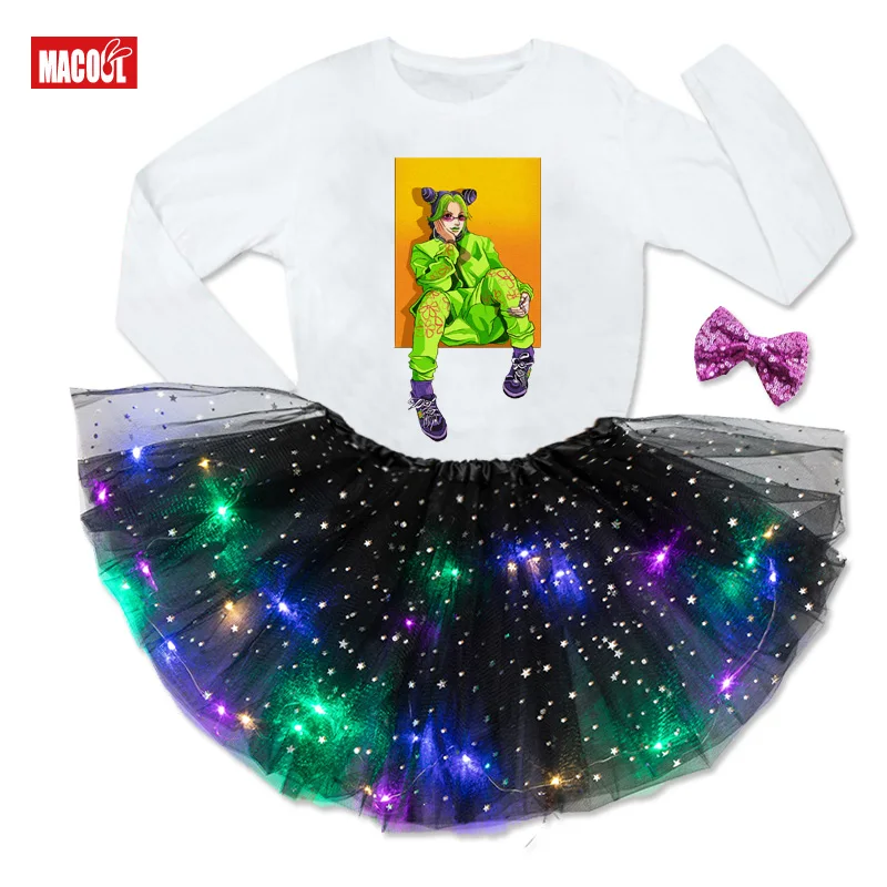 

Girls Children Summer Tutu Dress Kids Princess Rainbow Vestido Girls Birthday Party Dress Fancy Costume Personalized Star Skirt
