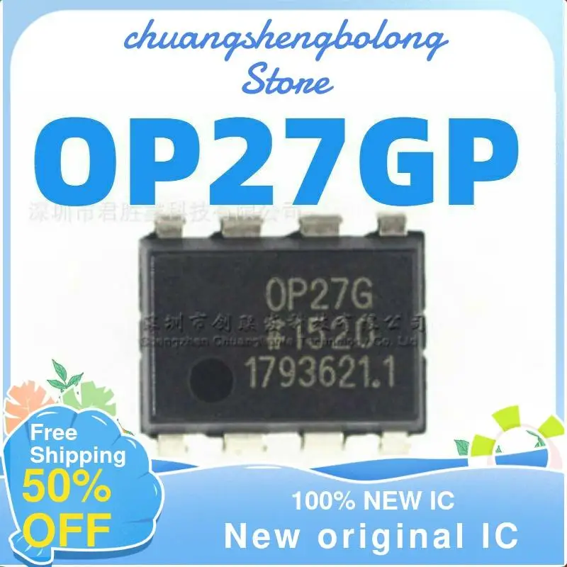 

10-200PCS OP27G OP27GP OP27GPZ DIP-8 New original IC