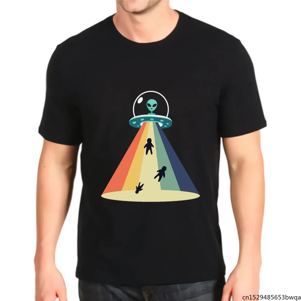 

Retro Alien Ufo Abduction Anime Best Seller Top Men's T-shirt