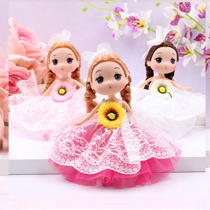 1 шт. детская милая кукла свадебное платье принцессы игрушка в подарок для