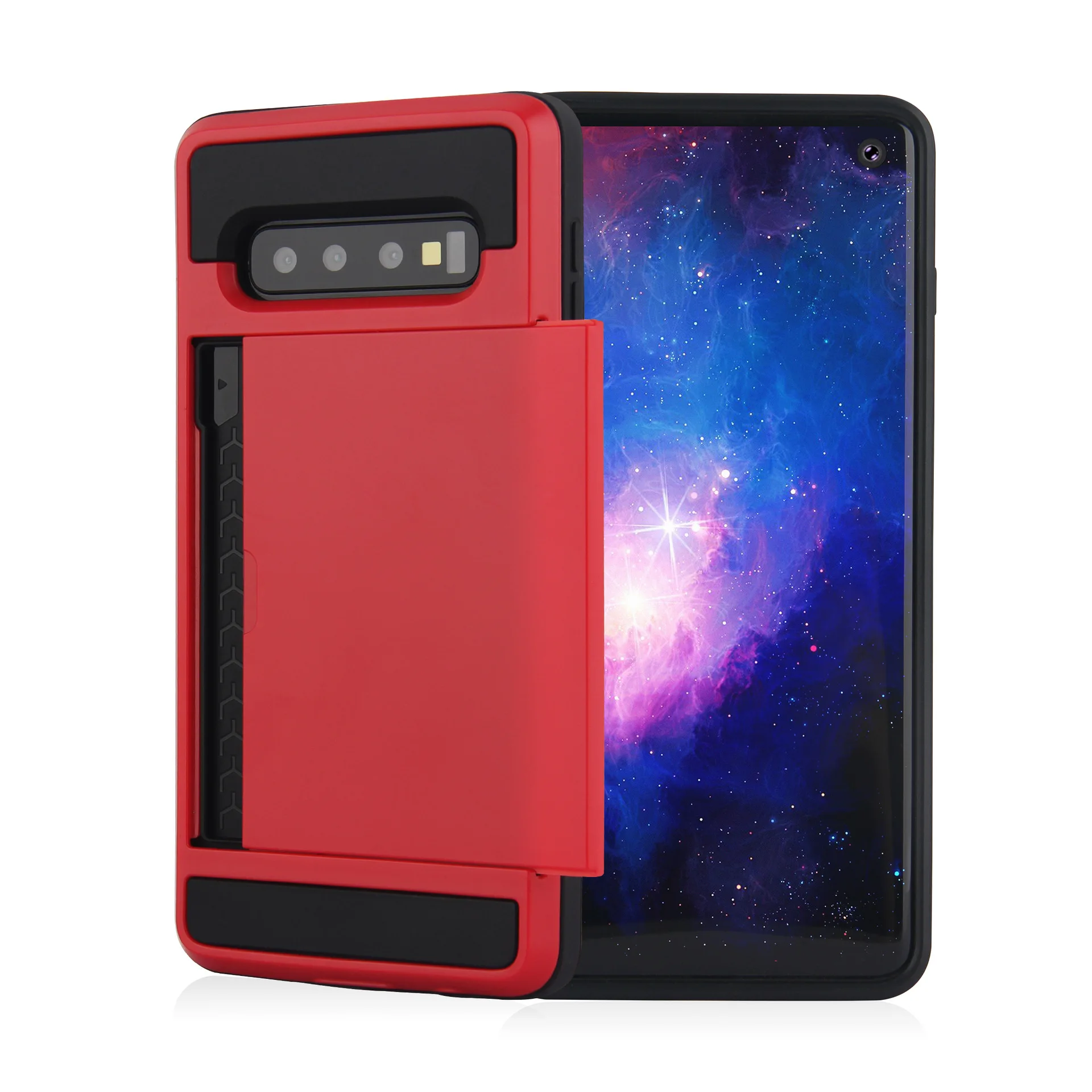 200 шт. для Samsung A9 2018 армированный держатель карт чехол телефона J8 J2 PRO Чехол |