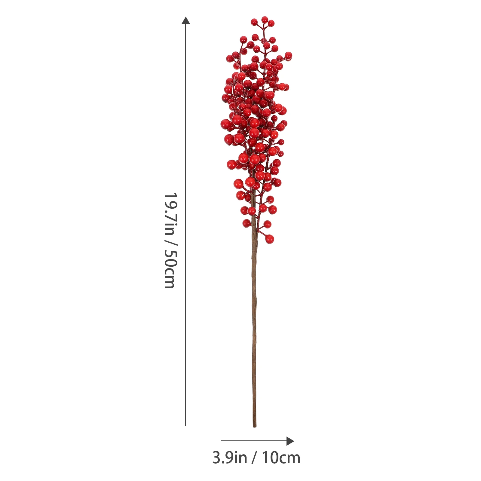 5pcs Exquisite Simulation Berry Plastic Fake Branch Xmas Tree Decoration Supplies Gift Decor | Дом и сад