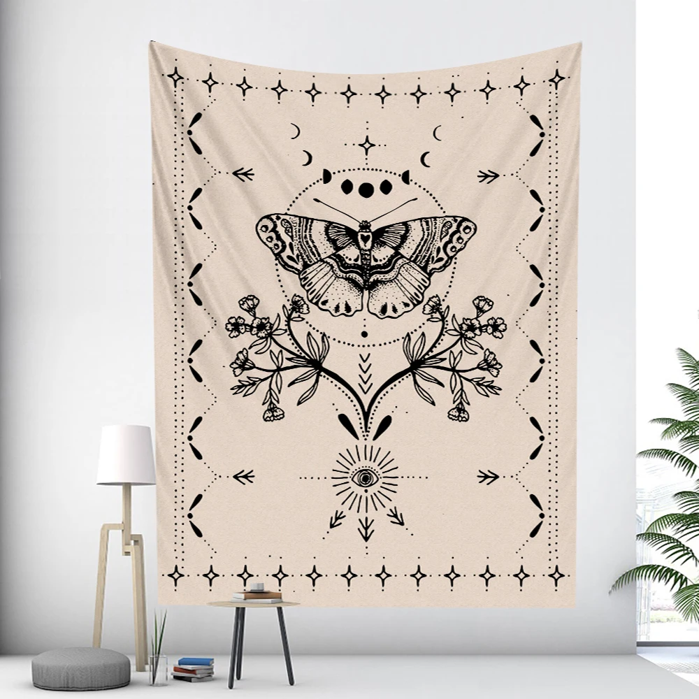 Таро психоделическая сцена домашний художественный декоративный гобелен