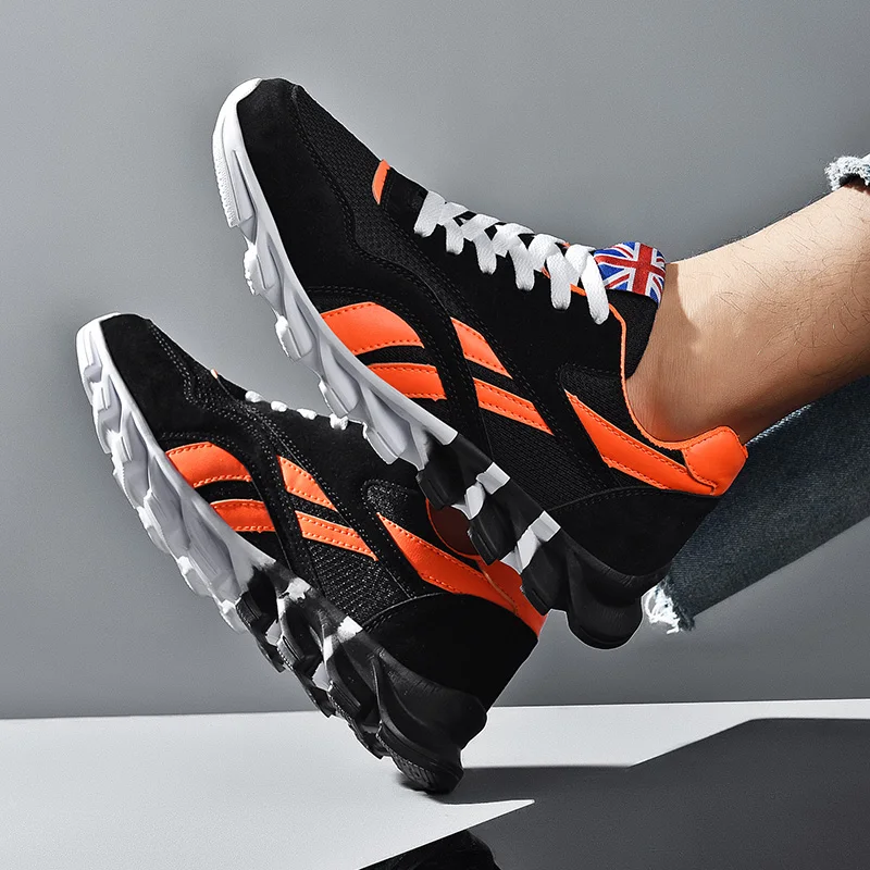 Casual Shoes Men Breathable Sneaker Fashion Blades chaussure homme Outdoor comfortable Sport tenis masculino large size 45 46 | Обувь
