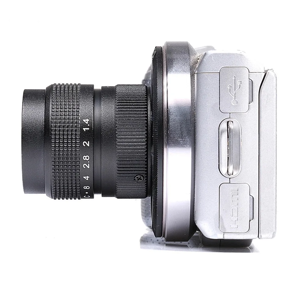 Кольцо адаптер для макрообъектива EOS M FX NEX M4/3 N1 крепление на объектив с разъемом C