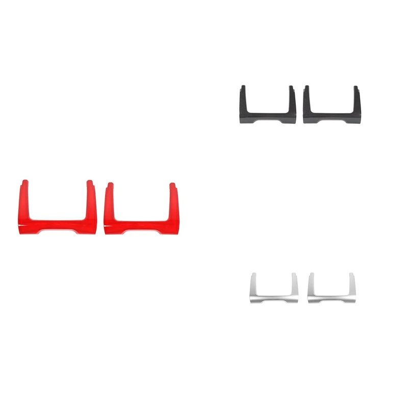 

Карман для заднего сиденья Карманный декоративный чехол рамка отделка ABS для Dodge Durango 2011-2021 автомобильные аксессуары