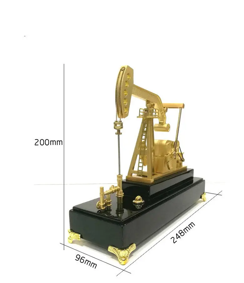 Электрическая нефтяная полевая насосная установка модель, нефтяные и нефтехимические сувениры, нефтепромысловая бизнес-подарочная Настройка