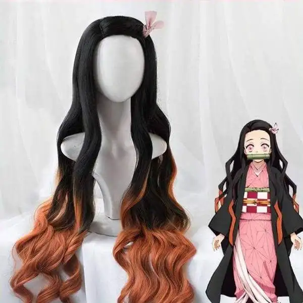 

Demon Slayer: Kimetsu no Yaiba Nezuko Kamado Cosplay Wig