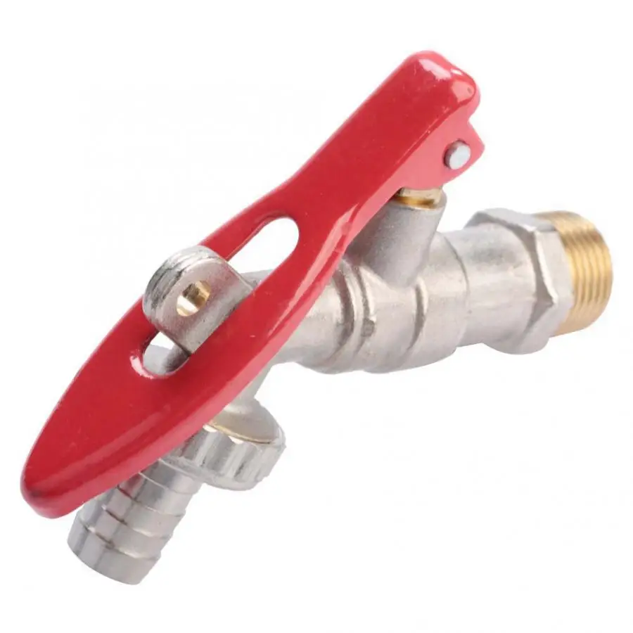 Actuator Ball Valve Brass 1/2" Thread Water Tap Lockable Faucet Home Outdoor Garden Tool Electric Magnetic | Обустройство дома