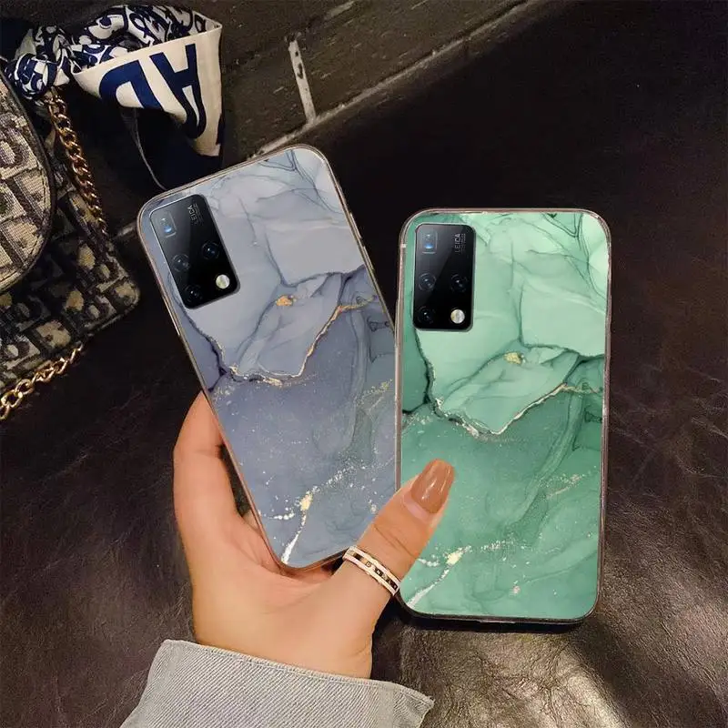 

Marble Texture Phone Case For Samsung S4 S5 S6 S7 Edge S8 S9 S10 Plus S20 Lite Fe Note20 Ultra A71 A21S Cover Fundas Coque