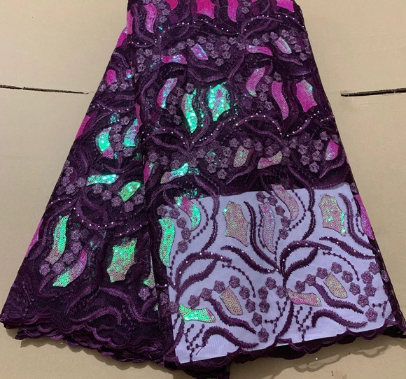 Бесплатная доставка красивая африканская нигерийская кружевная ткань с