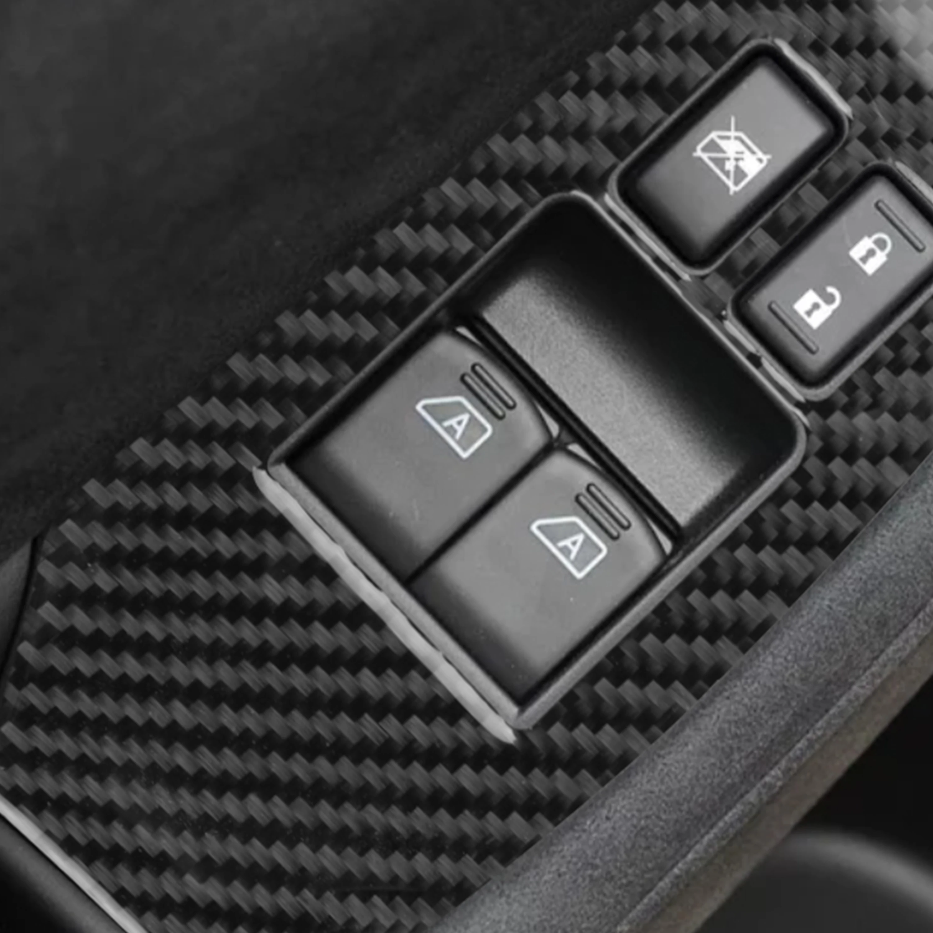 Двери окна панель управления подъемом крышка Стикеры для Nissan 370Z Z34 2009-на плоской