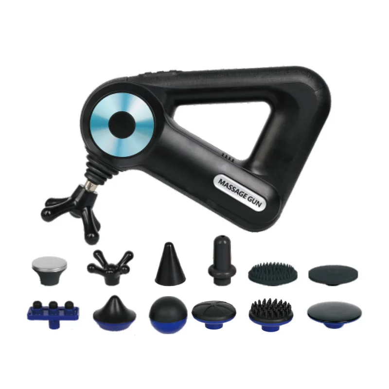 

Profession Electric Fascia Gun Relief The Pain Relax Muscles Deep Massage Fitness Equipments Physiotherapy Neck Body Massager