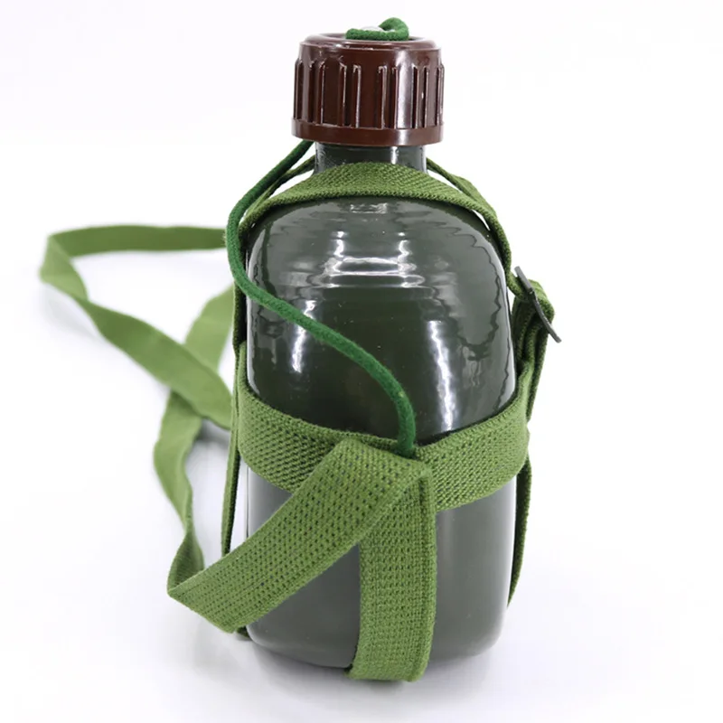 Армейский Зеленый алюминиевый чайник 1-3 л китайская Военная бутылка для воды