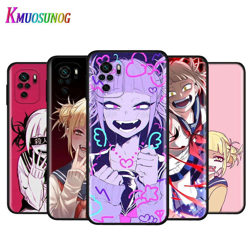 

Silicone Cover Anime Himiko Toga Boku For Xiaomi Redmi Note 10 10S 9T 9S 9 8T 8 7 7S 6 5A 5 4 4X 5G Pro Max Phone Case