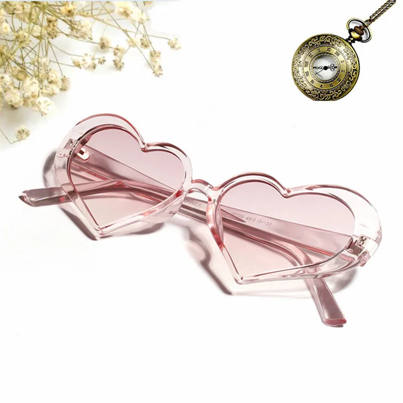Очки солнцезащитные XojoX в форме сердца женские винтажные брендовые дизайнерские