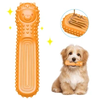 durable dog chew toys rubber bone toy funny interactive puppy teeth cleaning toy puppy dental care for dog pet accessories
