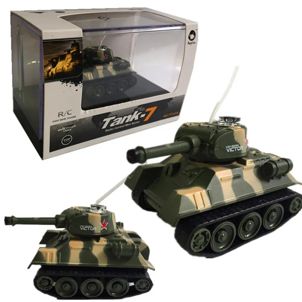 Миниатюрная модель танка Tiger RC имитация веса Радиоуправляемый танк с