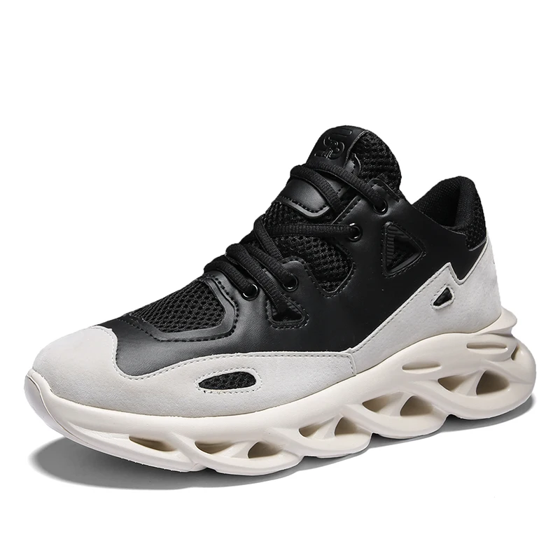 Высокие эластичные кроссовки Flyknit Ретро стиль модные брендовые розовые унисекс