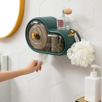 stylish tissue box detachable waterproof cute snails shape tissue box toilet paper holder tissue dispenser