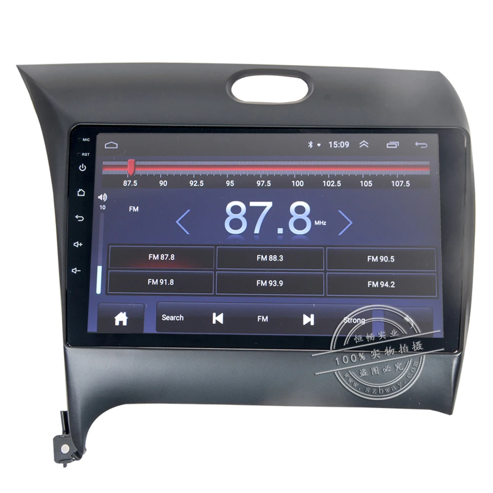 Автомобильный DVD плеер HACTIVOL 9 дюймов 1024*600 четыре ядра android 8 1 gps navi для KIA K3 2013 2016 с ГБ