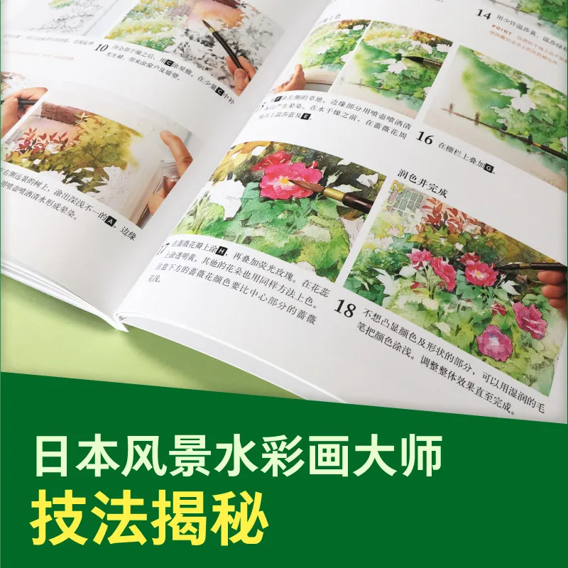 Новый за окном акварельный пейзаж живопись учебник книга акварель Базовая