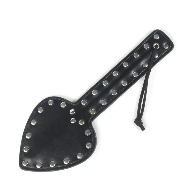 SM кожаный кнут для секса Связывание весло мужчин Заклепки БДСМ пара взрослых