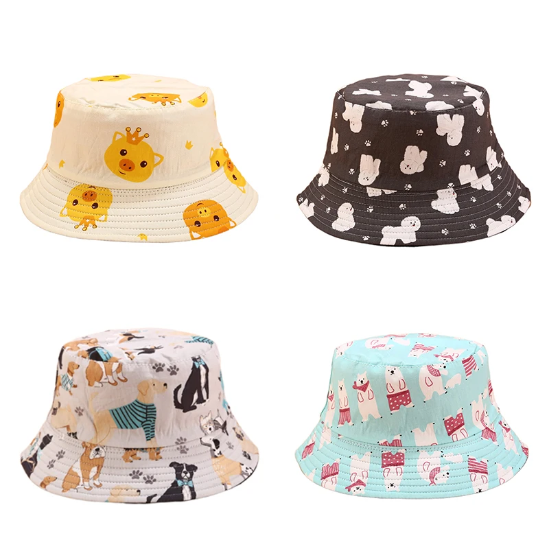 Панама ведро для мужчин и женщин летняя с мультяшным принтом желтая шляпа Бобом в