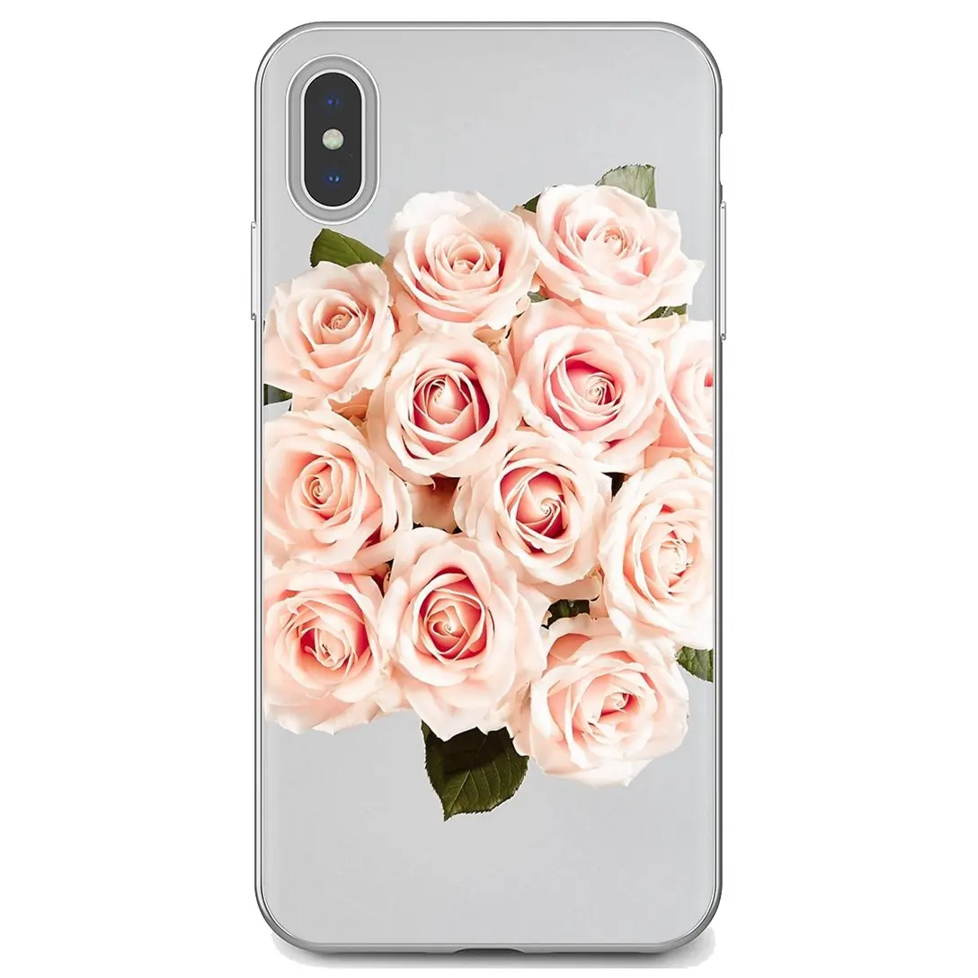 Силиконовый чехол с розовыми розами для Huawei Honor 8A 7A 7C 8X 9 9X 10 10i 20 Lite Pro Y5 Y6 Y7 Y9 2018 2019 |