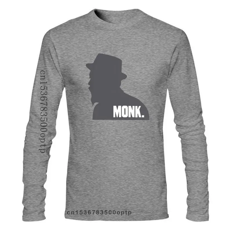 

New Classic Jazz Pianist Thelonious MONK Tee Shirt Man Great 100% Cotton S-6XL Crewneck T Shirt