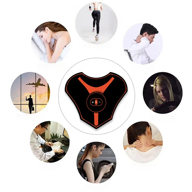 Умный электрический шейный массажер для шеи и спины стимулятор мышц облегчение