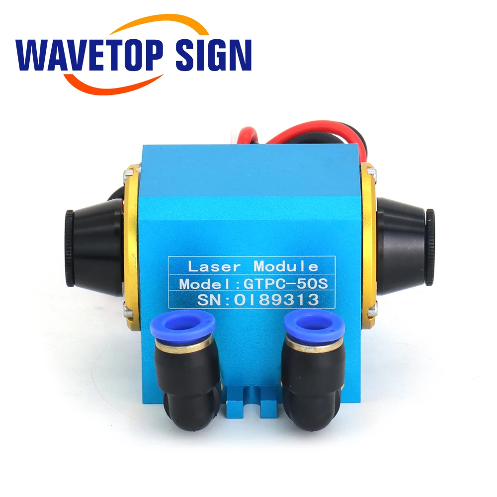 WaveTopSign JiTai GTPC 50S 50 Вт локоть YAG лазерный модуль GTPC-50S 90 градусов диодный насос для