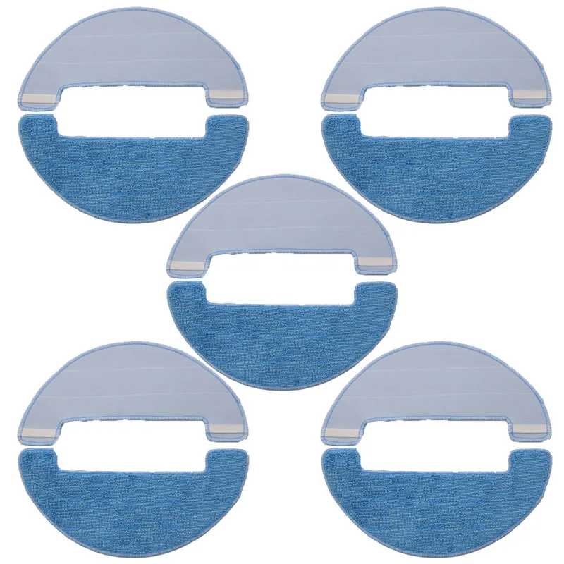 

10 piece/batch mop cloth for ilife A4 Dibea D960 GT9 GT200 Robot Vacuum cleaner spare parts cleaning replacement