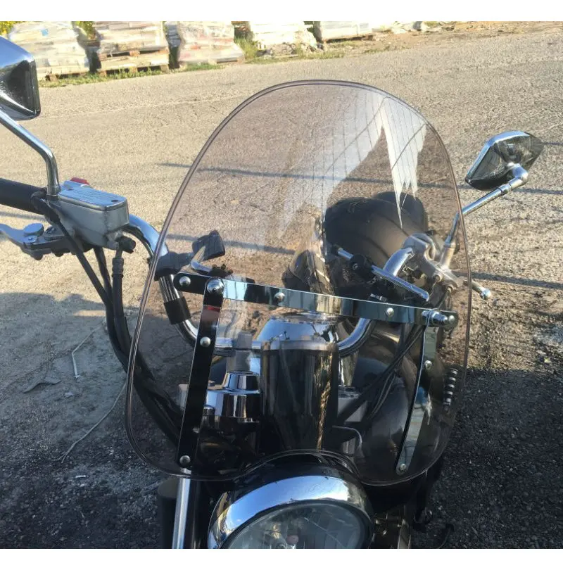 Ветровой экран для Honda CN250 CG125 CD CG CN 250 125 см CMX 500 450 400 200 CX 650 7/8 дюйма или 1 дюйм ручки