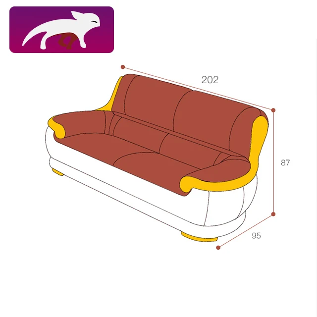 

HRZ leather sofa toplayer cowhide minimalist high-end solid wood corner living room modern leather sofa