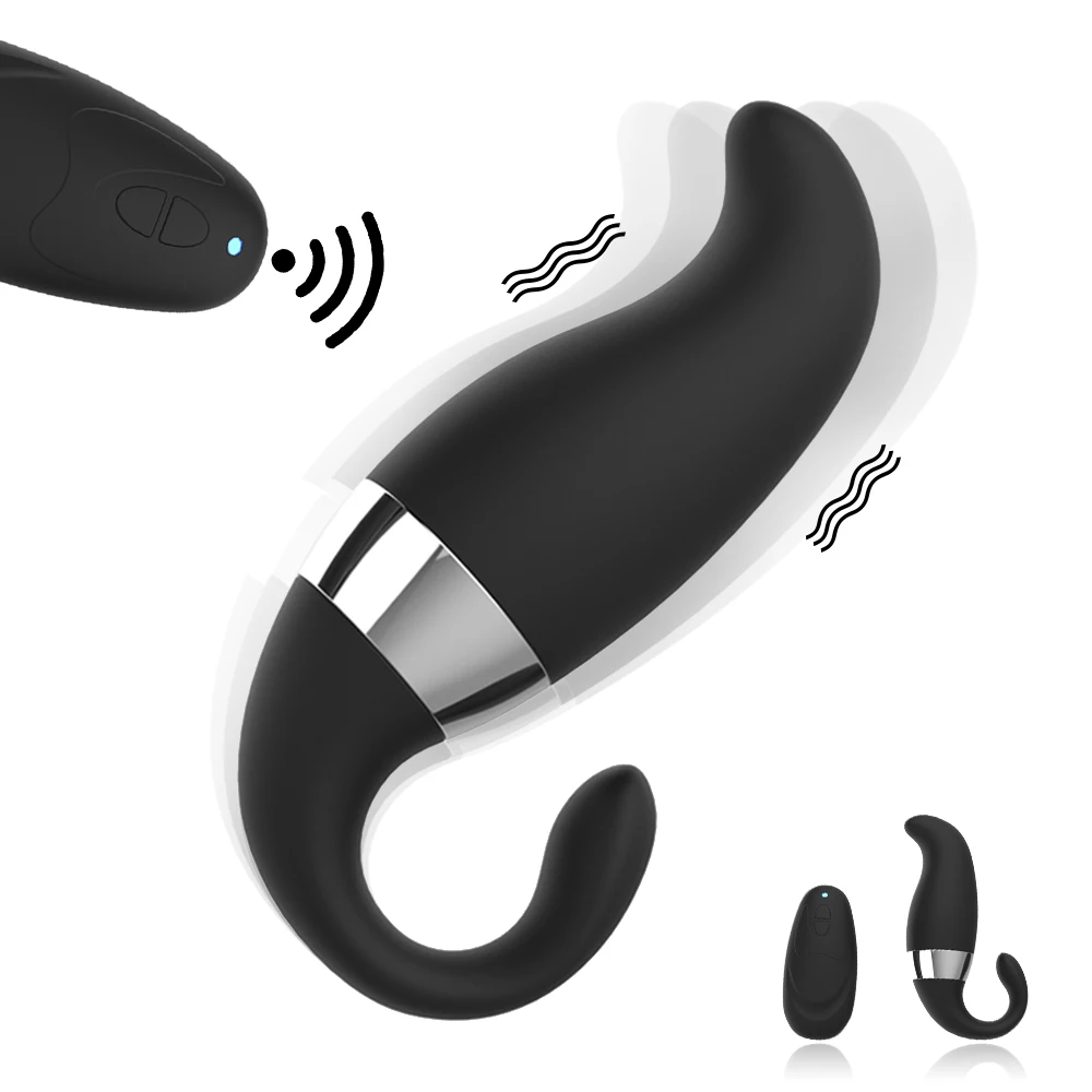 Беспроводной Вибратор в форме Кита с пультом дистанционного управления