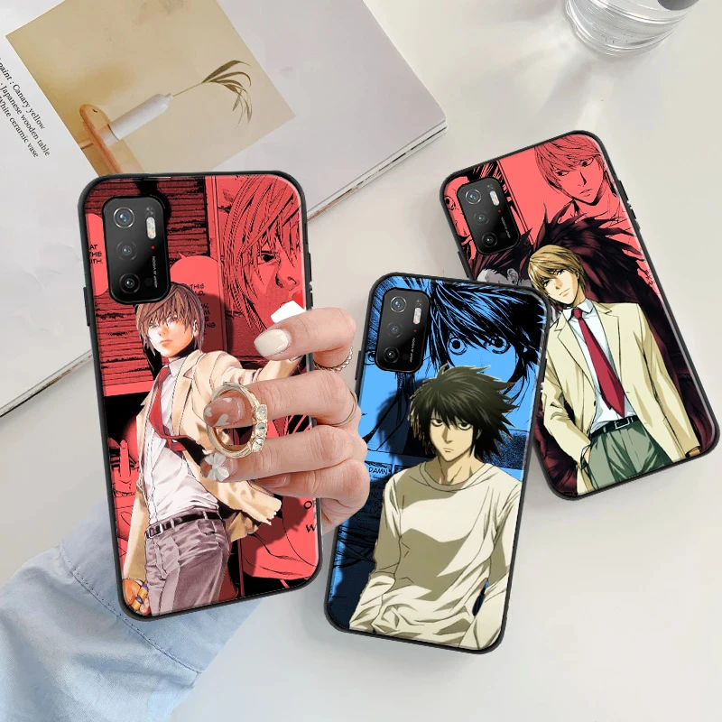 

Anime Manga Death Note Ryuk TPU Phone Case For Xiaomi POCO F3 GT X3 Pro X3 GT M3 M3 Pro X3 X3 NFC Cases Coque Back Cover