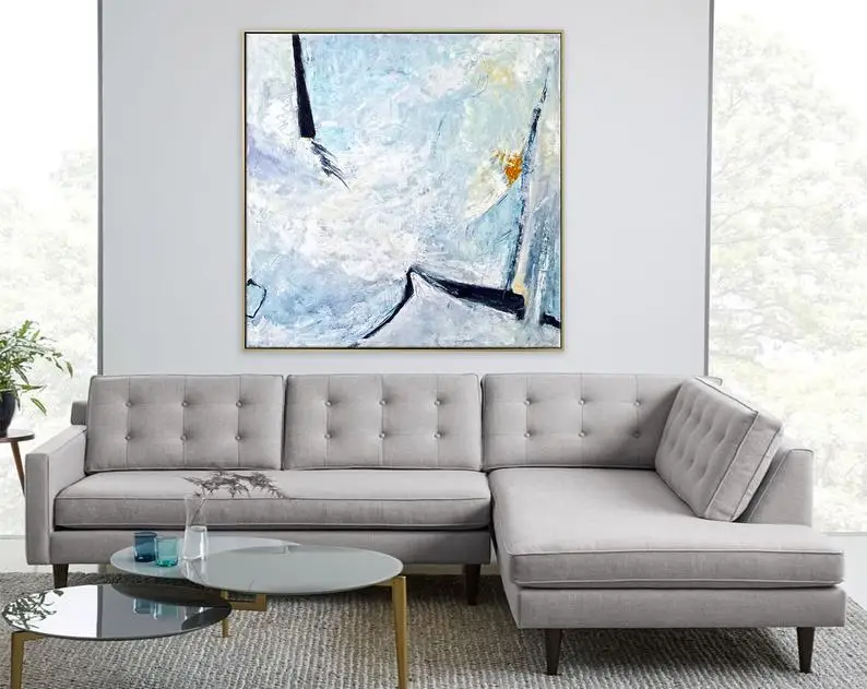 Kopen Abstract Schilderen Grote Acryl Canvas Wall Art Moderne Schilderen Expressionisme Minimale Hedendaagse Originele Op Canvas Onuitgesproken