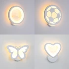 Настенный светильник в форме 7, лампа светильник гостиной, коридора, прикроватные настенные светильники, декоративный ночсветильник для гостиной, 220 В