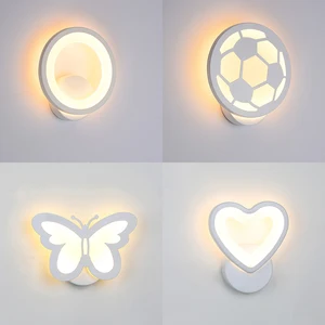 Настенный светильник в форме 7, лампа светильник гостиной, коридора, прикроватные настенные светильники, декоративный ночсветильник для гостиной, 220 В