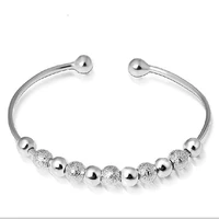 real 925 sterling silver bangles bracelets for women adjustable tennis charm wedding engagement fine jewelry romantic gifts