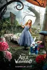 Шелковый плакат с принтом Алисы в стране чудес (2010), 24x36 дюймов
