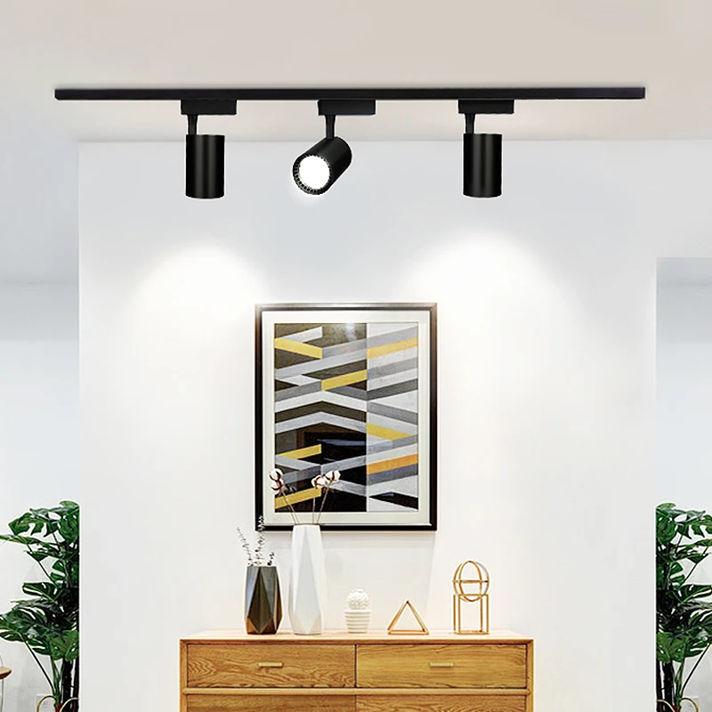 Светодиодный светильник s для трека COB лампы сберегательный Точечный потолочный