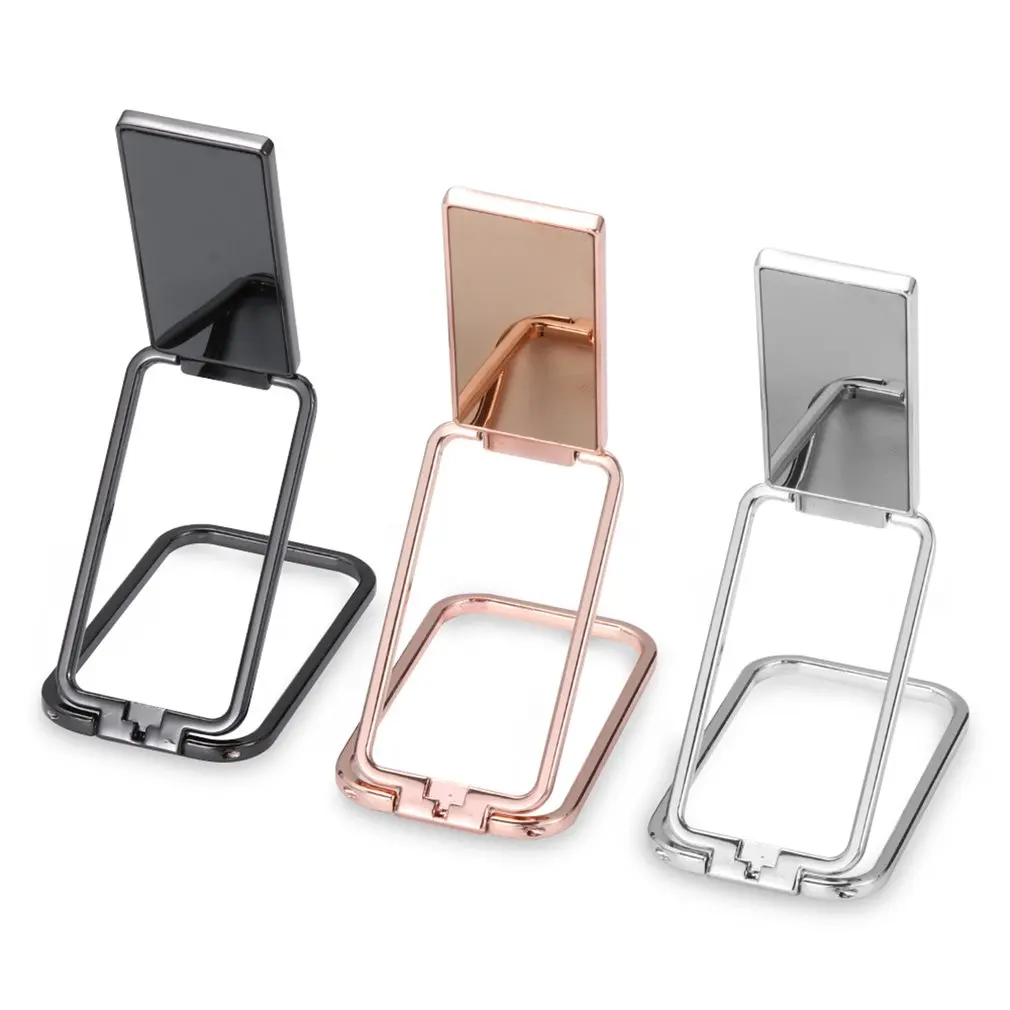 

Double Magic Magnetic Car Phone Holder Stand For IPhone 12 Metal Phone Holder Foldable Desk Stand For Mobile Phone Universal
